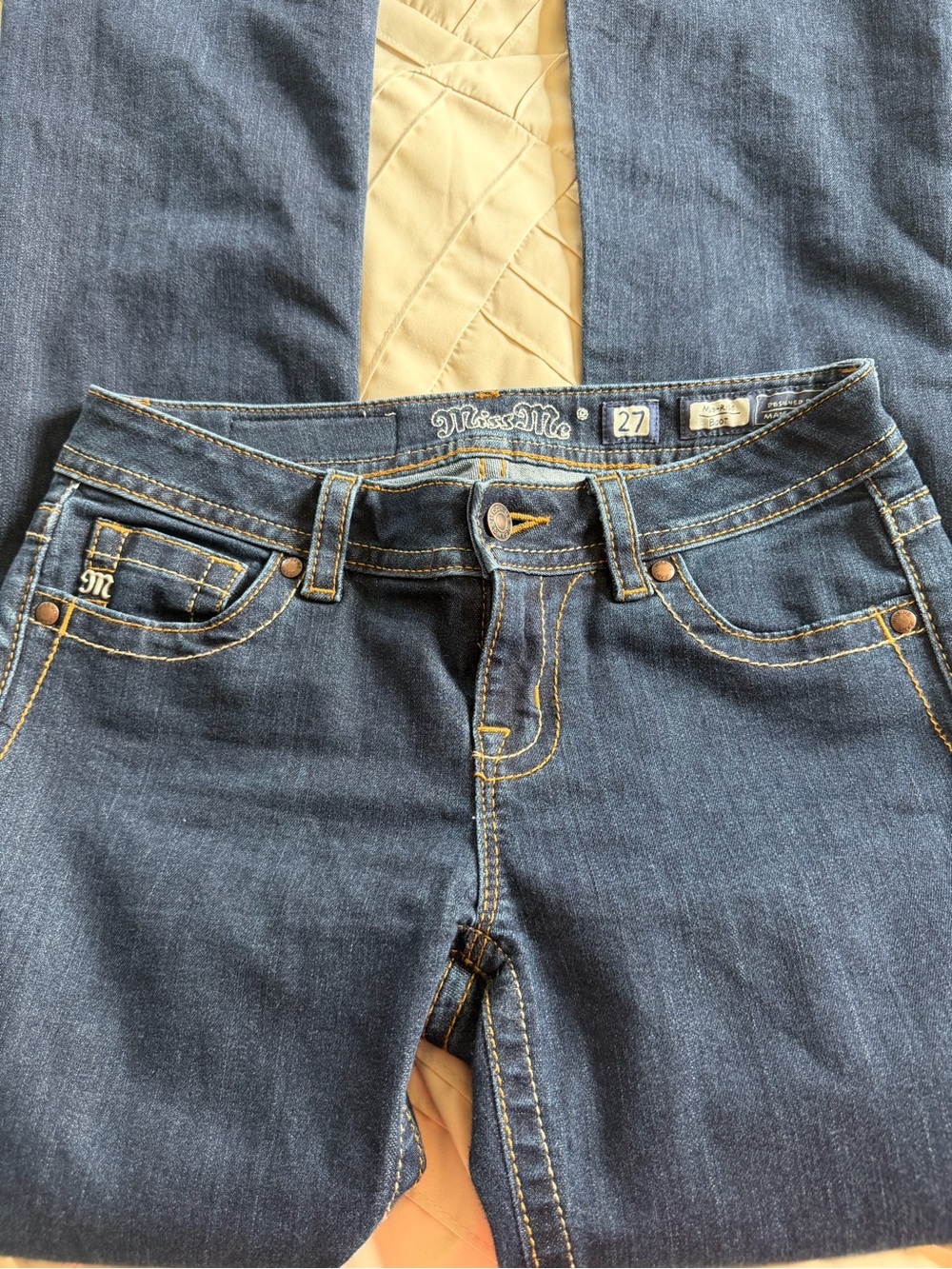 Miss Me Blue Flare Women's Denim Jeans